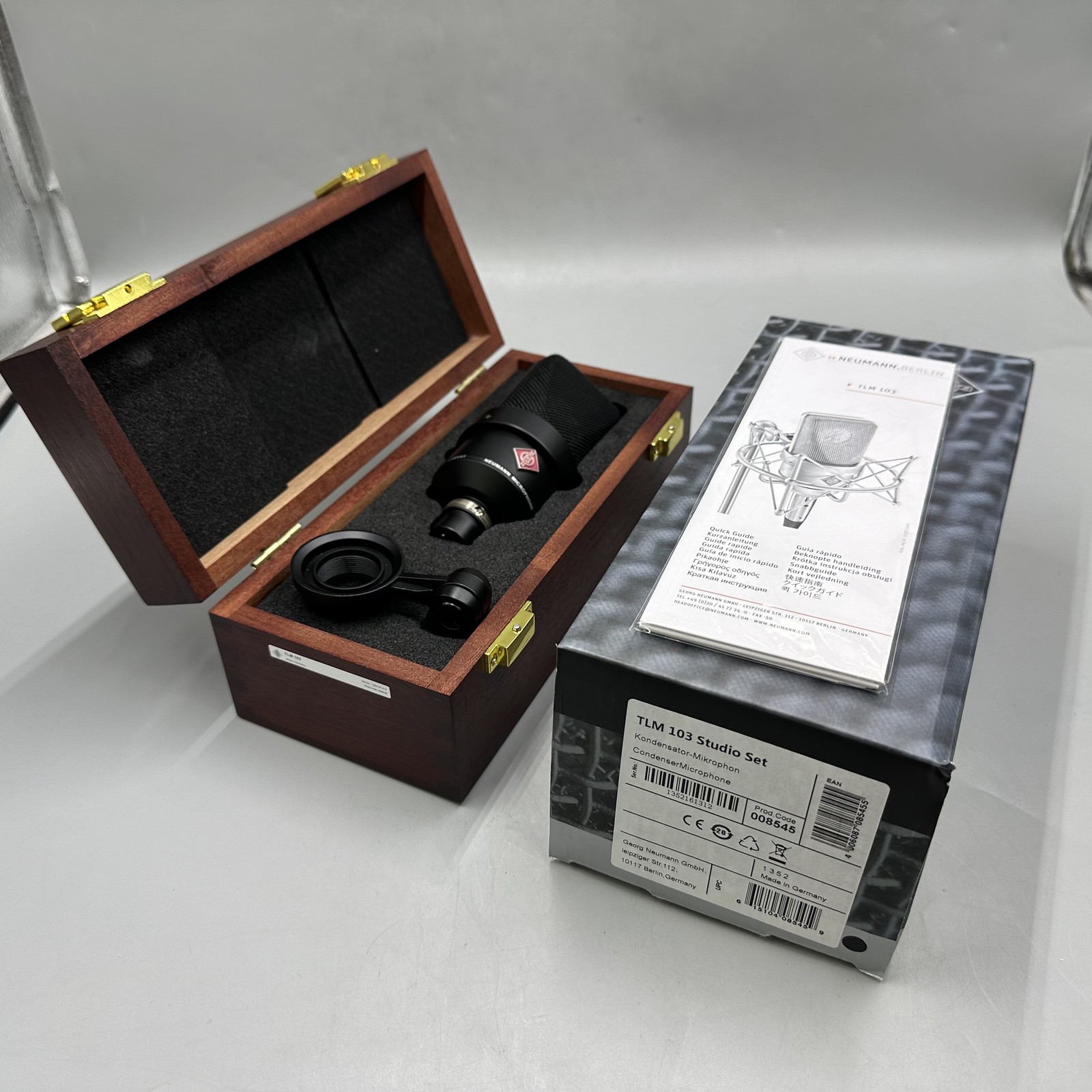 NEW Neumann Black TLM103  Wired Condenser Microphone Matte U