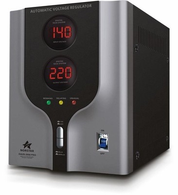 NORSTAR DAVR-3000 PRO Automatic Voltage Regulator 220V 3000VA Overload Protecti 