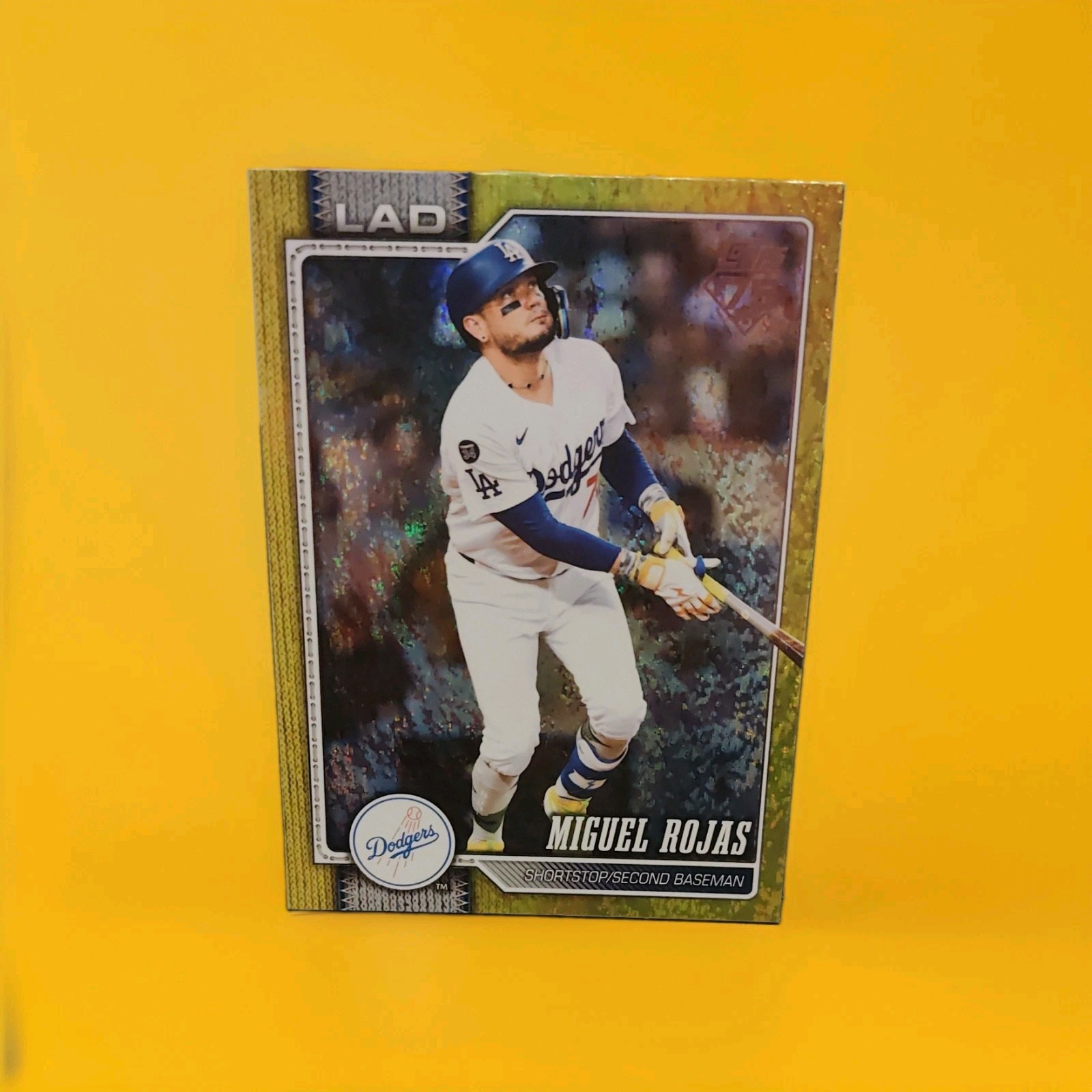 2026 Topps Series 2 - Miguel Rojas #502 Yellow Rainbow Foil /399