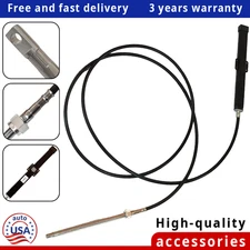 Rack &Pinion 17ft Mechanical Steering Cable For SeaStar Teleflex Marine