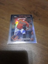 Kyle Bradish Signed IP Autograph Topps Chrome Card Baltimore Orioles