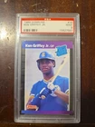 Ken Griffey Jr PSA 9 Rated Rookie Seattle Mariners (RC) 1989 Donruss