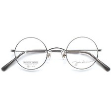 John Lennon Round Eyewear Glasses Frame JL-1120 c.2 Silver 42  24-141 w/Case