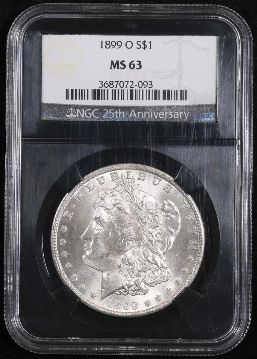MS 63 Graded 1899 Year Morgan US Dollars (1878-1921) for sale | eBay
