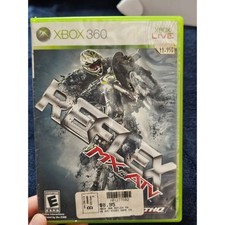 MX vs ATV Reflex Xbox 360 Racing Video Game THQ Motocross ATV Manual Included