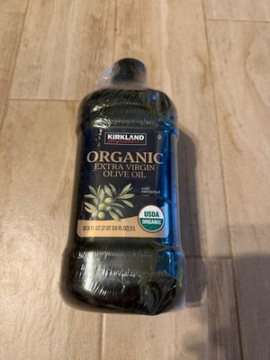 Kirkland Organic Extra Virgin Olive Oil 2L Cold Extracted USDA Organic