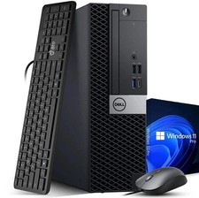 Dell OptiPlex 5070 SFF Desktop i7-9700 16GB RAM 512GB SSD Adapter  W11 Pro