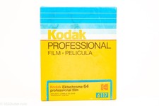 Kodak Ektachrome 64 6117 4x5'' Large Format Film Box of 10 Expired '91 V22