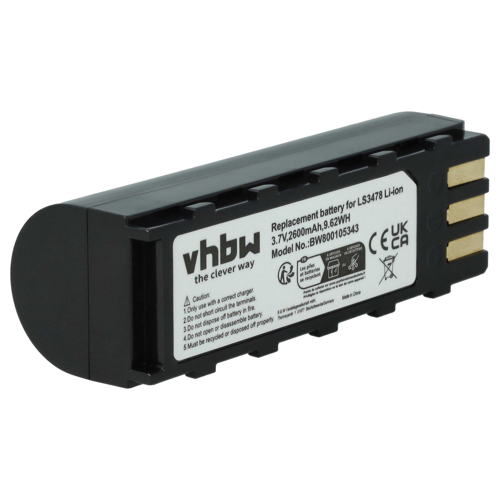 Akku für Symbol LS3478ER LS3578 DSS3478 LS3478 MT2000 DS3578 DS3478 2600mAh