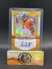 2015 Panini Prizm DP Anthony Harris - Gold Prizm Rookie Auto RC #d /10 Vikings