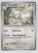 Maushold Pokemon Scarlet & Violet Paldea Evolved PAL #168
