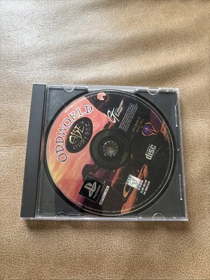 Oddworld Abe's Oddysee (Sony Playstation 1 ps1) with Case no booklet 