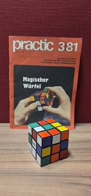 Rubik's Cube Zauberwürfel 3 x 3 Selten Anleitung im Heft #576