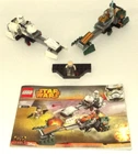 Used LEGO Star Wars: Ezra's Speeder Bike 75090 Incomplete W/ Manual, Sabine Wren