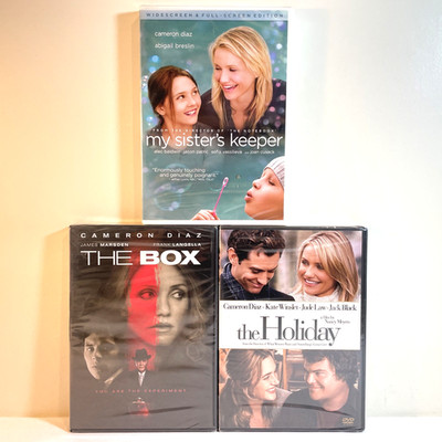 MY SISTER'S KEEPER / THE BOX / THE HOLIDAY (DVD) Cameron Diaz - Comedy Drama NEW