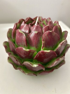 John Derian Artichoke Holiday Candle Unscented. NWT Rare