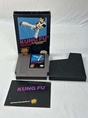 Kung Fu (Nintendo Entertainment System 1985) NES Black Box 3-Screw Authentic