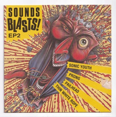 (AK986) Sounds Blasts EP2, Sonic Youth etc - 7 inch SLEEVE only