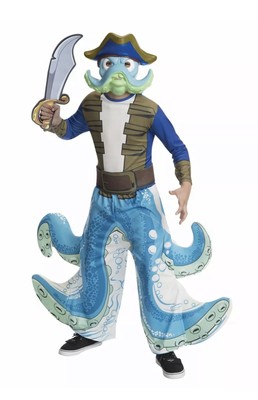 Skylanders Wash Buckler Kostüm Größe Medium 5-7 Jahre Mädchen Jungen Rubies