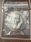 1 oz Silver Hand Pour, ((King Tut’s Mask)) Haleybug Mint