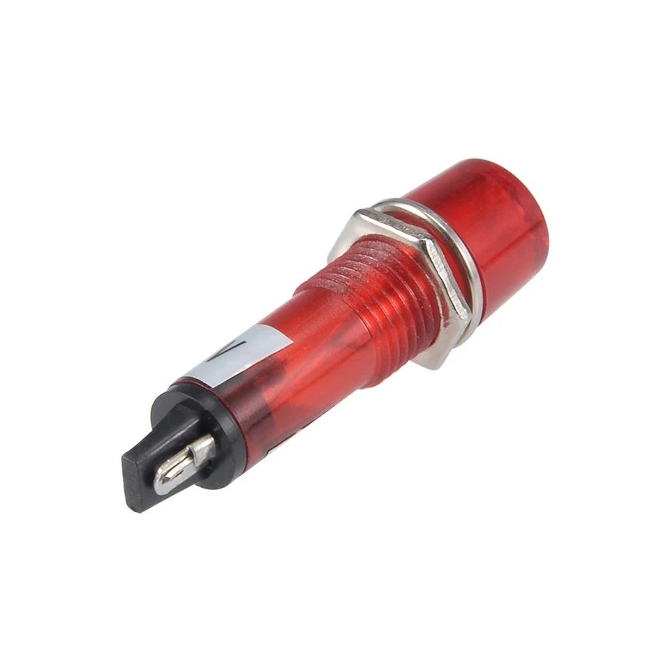 Signalanzeige Armaturenbrettleuchte DC 12 V LED-Birnen XD10-3 Rot 10 mm 10 Stück - Bild 4 von 4