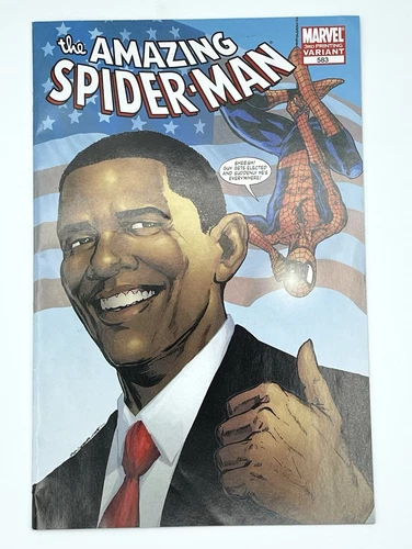 Amazing Spider Man #583 Obama Variant Cover 3rd Print 2009 Marvel Comics VF/NM