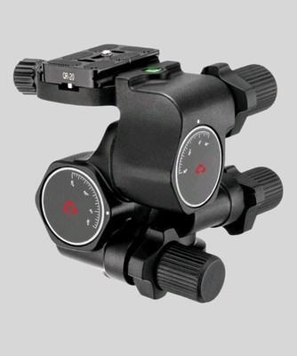 Oben GH3W-15 3-Way Geared Head, with the QR-20 quick-release plate