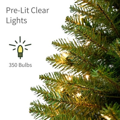Puleo International 277-FFPT-75C35 7.5ft Fraser Pre-Lit Fir Pencil
