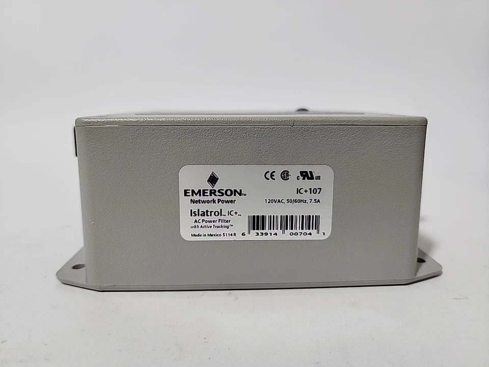 Emerson IC+107 Islatrol AC Power Filter 120V 7.5A (New In Box) - Image 3 of 4