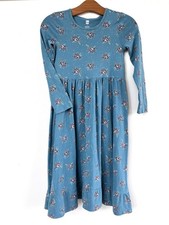 Tea Collection Girls Floral Cotton Blend Dress Size 10