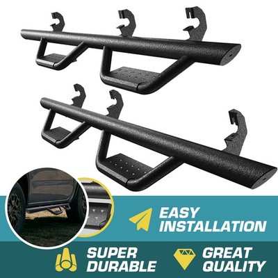 Drop Running Boards Side Step Bars For 15-26 Chevy Colorado/GMC Canyon Crew Cab