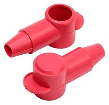 Fastronix 5/16" - 1/4" Stud Terminal Cover 2 Pack  Red