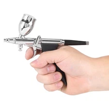 Gravity Spray Gun Airbrush 0.3mm 0.5mm 0.8mm Nossles Cups Set Kit