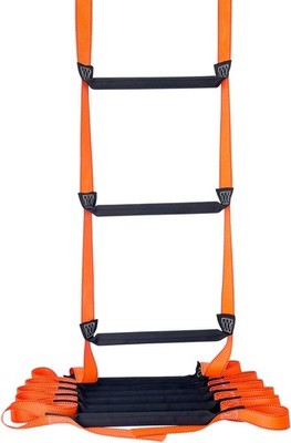Fire Escape Ladder 16.4 Feet Emergency Fire Ladder 2-3 Story Homes Reusable
