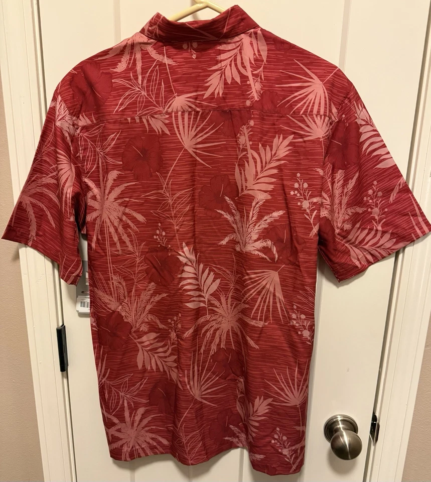 AR Razorback Logo Aloha Shirt, Men’s Small, New With Tags - Image 2 of 2