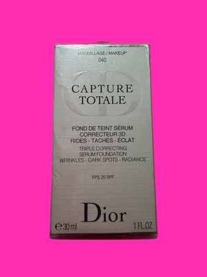 DIOR Capture Radiance Restoring Serum Foundation SPF 25 #040 Honey beige