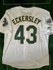 Dennis Eckersley Oakland Athletics 1989 World Series Home White Jersey Size XL