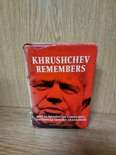 Khrushchev Remembers Edward Crankshaw 1971 Hardback Strobe Talbott (1)