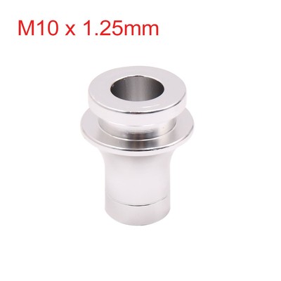 M10 X 1.25 Shift Knob Adapter For Mazda 3, 6, RX8, CX-5 - Silver Boot Retainer Ring