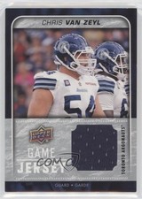 2015 Upper Deck CFL UD Game Jersey Chris Van Zeyl #GJ-CV i9i