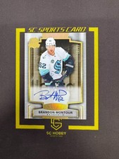2024-25 The Cup Gold Spectrum Auto 10/12 Brandon Montour FCOU