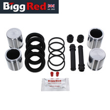 for DAEWOO LEGANZA 1997-2002 2x FRONT Brake Caliper Rebuild Repair Kit +Pistons