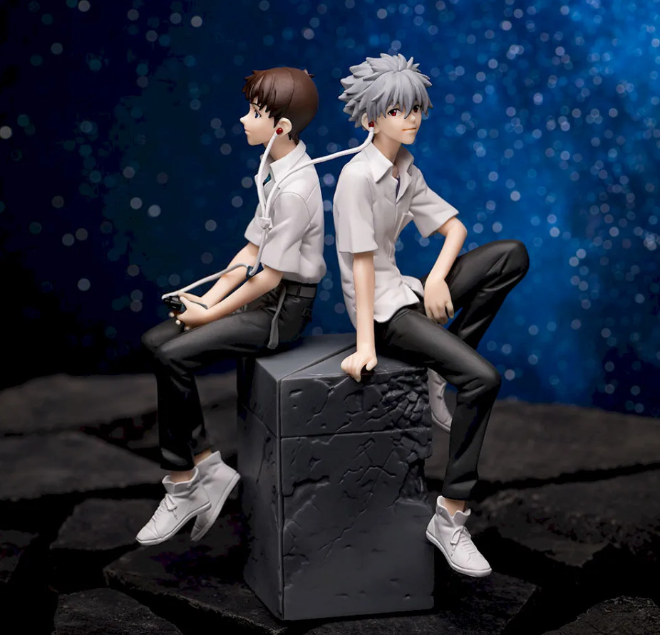 【Preventa】Figura Evangelion Nueva Edición Teatral VIGNETTEUM Shinji y Kaworu