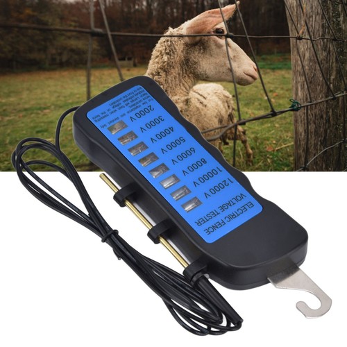 12KV Neon Fence Voltage Tester 2000 To 12000V 8 Neon Indicator Lights - Picture 20 of 22