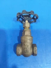 Hammond IB645 Brass Gate Valve 3/8"