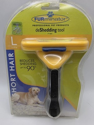 FURminator Large Short Hair Dog deShedding Tool 51-90 lbs Deshedder Brush New