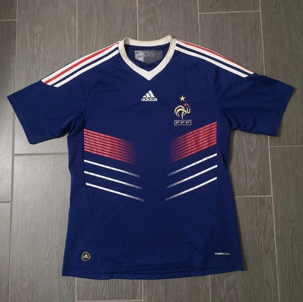 Vintage 2010/11  Frankreich Nationalmannschaft Trikot Größe: M Fußball