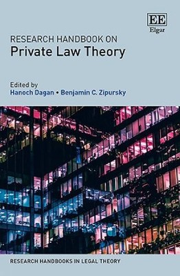 Research Handbook on Private Law Theory by Hanoch Dagan, Benj... - 9781788971614