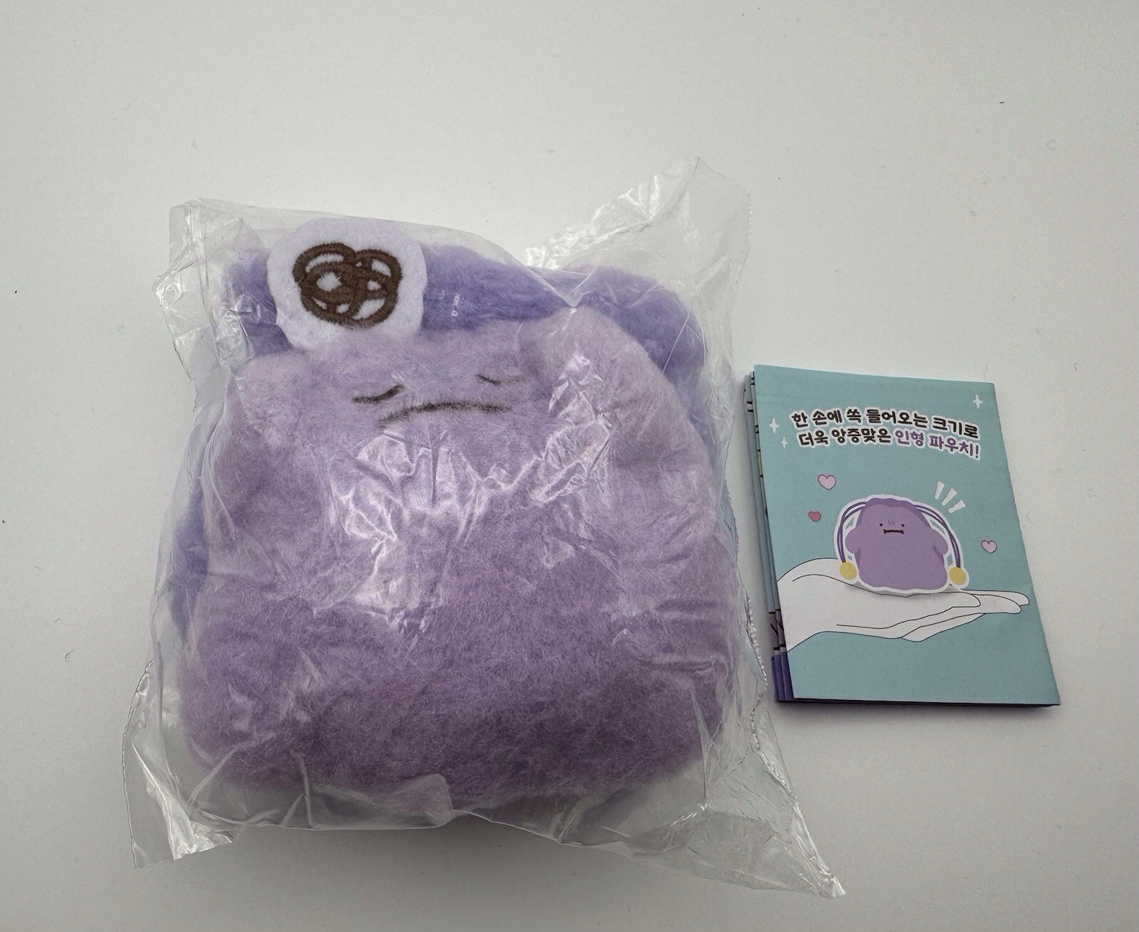 Korea Exclusive Pokemon Gacha Metamong Plush Soft Pouch Ditt