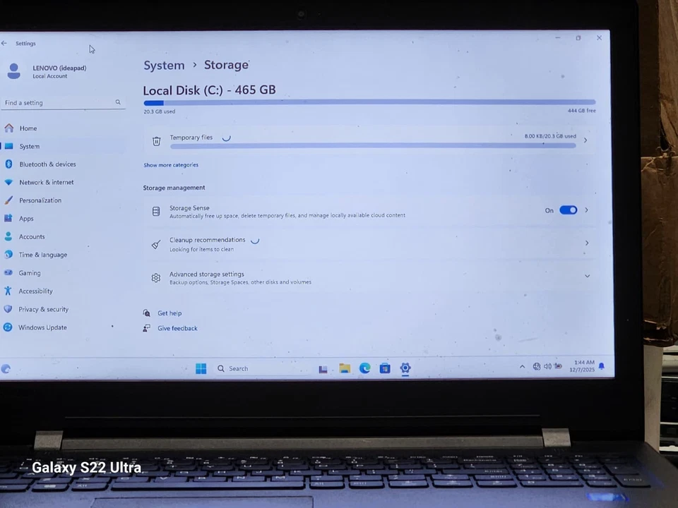 LENOVO IDEAPAD 110-15IBR 15.6'' PANTALLA RAM 4GB ALMACENAMIENTO 500GB CELERON-N3060 BONITO Foto 3 de 4